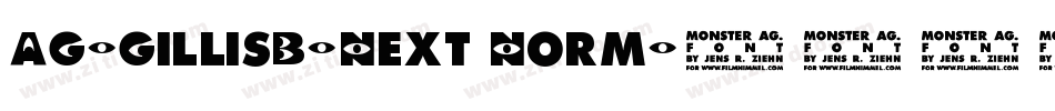 AG-GillisB-NExt Norm字体转换